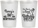 Personalized Birthday 12 oz Frosted Cups - 50th | 20203