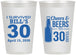 Personalized Birthday 12 oz Frosted Cups - Cheers Beers To 30 Years | 20214