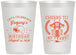 Personalized Birthday 12 oz Frosted Cups - Cheers To 50 Years | 20220