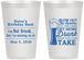 Personalized Birthday 12 oz Frosted Cups - Beer Drunk | 20230
