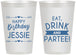 Personalized Birthday 12 oz Frosted Cups - Eat Drink Partee | 20241