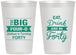 Personalized Birthday 12 oz Frosted Cups - 40th | 20243