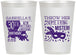 Personalized Birthday 12 oz Frosted Cups - 30th Mardi Gras | 20246