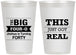 Personalized Birthday 12 oz Frosted Cups - 40th | 20254