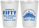 Personalized Birthday 12 oz Frosted Cups - 50th | 20268