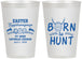 Personalized Easter 12 oz Frosted Cups - Born To Hunt | 210001