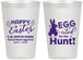 Personalized Easter 12 oz Frosted Cups - Eggcited For Hunt Bunny | 210002