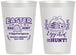 Personalized Easter 12 oz Frosted Cups - Eggcited For Hunt Bunny | 210006