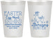 Personalized Easter 12 oz Frosted Cups - Llama Eggs | 210009
