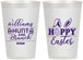 Personalized Easter 12 oz Frosted Cups - Hoppy Bunny Eggs | 210012