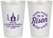 Personalized Easter 12 oz Frosted Cups - He Is Risen | 210026