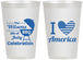 Personalized 4th Of July 12 oz Frosted Cups - Barbecue Bbq | 220007