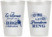 Personalized 4th Of July 12 oz Frosted Cups - Bbq Fireworks | 220009