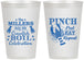 Personalized 4th Of July 12 oz Frosted Cups - Pink Peel Crawfish | 220011