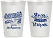 Personalized 4th Of July 12 oz Frosted Cups - Fireworks | 220021