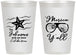 Personalized 4th Of July 12 oz Frosted Cups - Beach Merica Yall | 220028