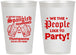 Personalized 4th Of July 12 oz Frosted Cups - We The People | 220030