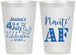 Personalized 4th Of July 12 oz Frosted Cups - Nautical Anchor | 220035