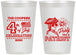 Personalized 4th Of July 12 oz Frosted Cups - Patriot | 220038