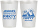 Personalized 4th Of July 12 oz Frosted Cups - New York | 220039