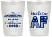 Personalized 4th Of July 12 oz Frosted Cups - Merica Af | 220041