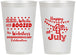 Personalized 4th Of July 12 oz Frosted Cups - Red White Booze | 220042