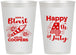 Personalized 4th Of July 12 oz Frosted Cups - Fireworks | 220046