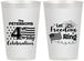 Personalized 4th Of July 12 oz Frosted Cups - Fireworks | 220048