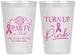 Personalized Awareness 12 oz Frosted Cups - Party In Pink | 230002