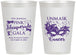 Personalized Awareness 12 oz Frosted Cups - Masquerade | 230008