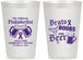 Personalized Awareness 12 oz Frosted Cups - Brats Boobs Beer | 230012