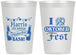 Personalized Oktoberfest 12 oz Frosted Cups - Pretzel | 240009