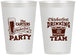 Personalized Oktoberfest 12 oz Frosted Cups - Drinking Team | 240018