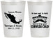 Personalized Wedding 12 oz Frosted Cups - Cerveza Mexico | 241