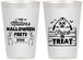 Personalized Halloween 12 oz Frosted Cups - Trick Or Treat | 250010
