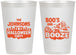 Personalized Halloween 12 oz Frosted Cups - Boos And Booze | 250012