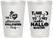 Personalized Halloween 12 oz Frosted Cups - Hallowasted Pumpkin | 250013