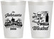 Personalized Halloween 12 oz Frosted Cups - Skellawasted Skeleton | 250014