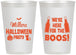 Personalized Halloween 12 oz Frosted Cups - Boo | 250016