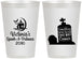 Personalized Halloween 12 oz Frosted Cups - Haunted House | 250031