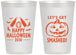 Personalized Halloween 12 oz Frosted Cups - Lets Get Smashed | 250036