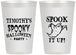 Personalized Halloween 12 oz Frosted Cups - Ghost | 250045