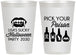 Personalized Halloween 12 oz Frosted Cups - Pick Your Poison | 250065