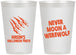 Personalized Halloween 12 oz Frosted Cups - Werewolf | 250068