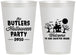 Personalized Halloween 12 oz Frosted Cups - Haunted House | 250073