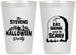 Personalized Halloween 12 oz Frosted Cups - Eat Drink Be Scary | 250074