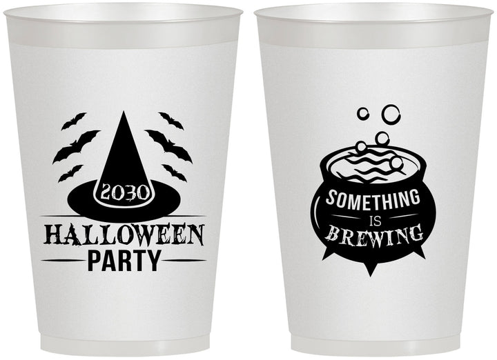 Personalized Halloween 12 oz Frosted Cups - Witch | 250085