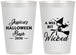 Personalized Halloween 12 oz Frosted Cups - Witch | 250091