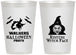Personalized Halloween 12 oz Frosted Cups - Resting Witch Face | 250099