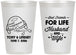 Personalized Wedding 12 oz Frosted Cups - Best Friends For Life | 256